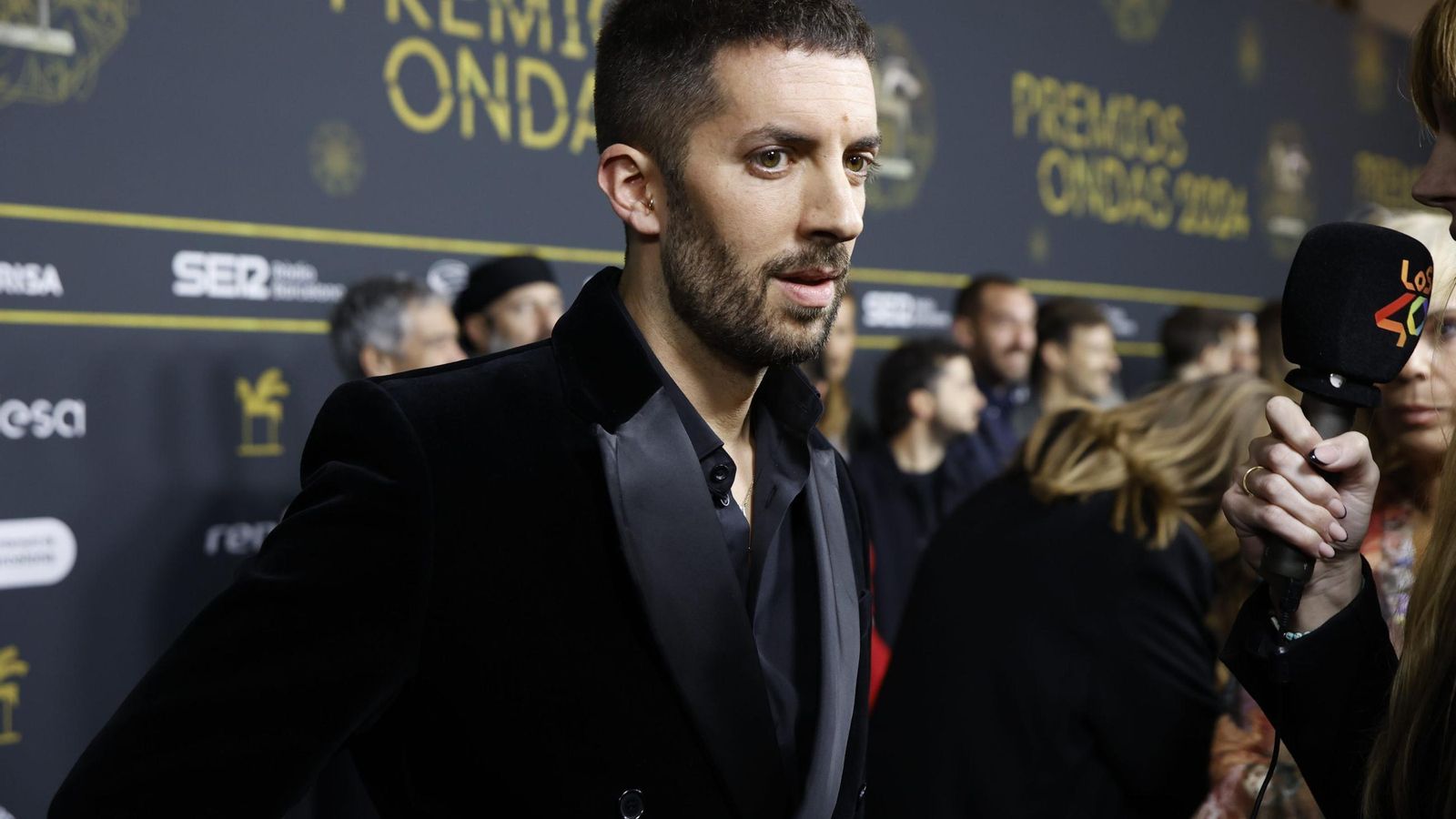 David Broncano, Ondas por 'La revuelta', en el photocall ante el Teatro del Liceu este jueves