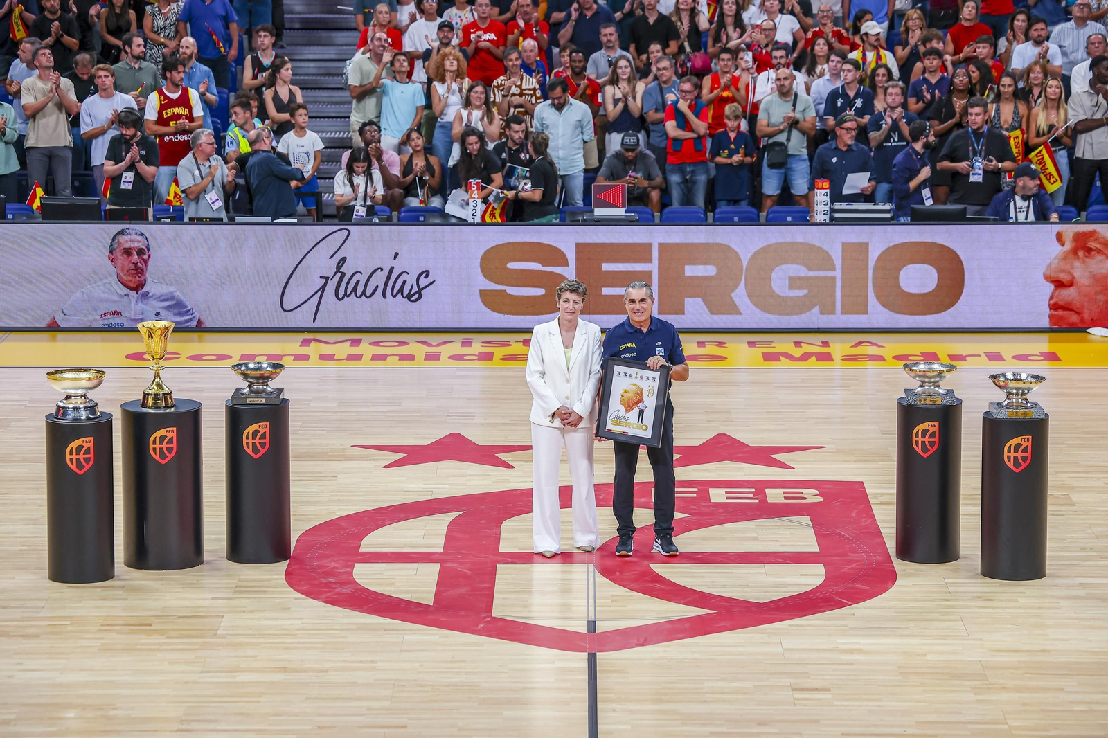 Las mejores fotos del España-Alemania de baloncesto