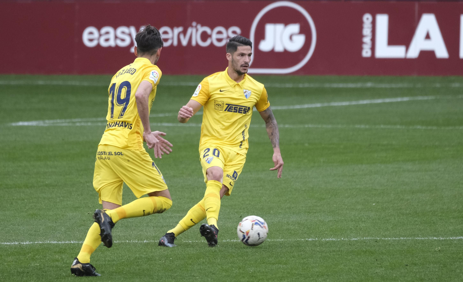 El Logroñes-Málaga CF, en fotos