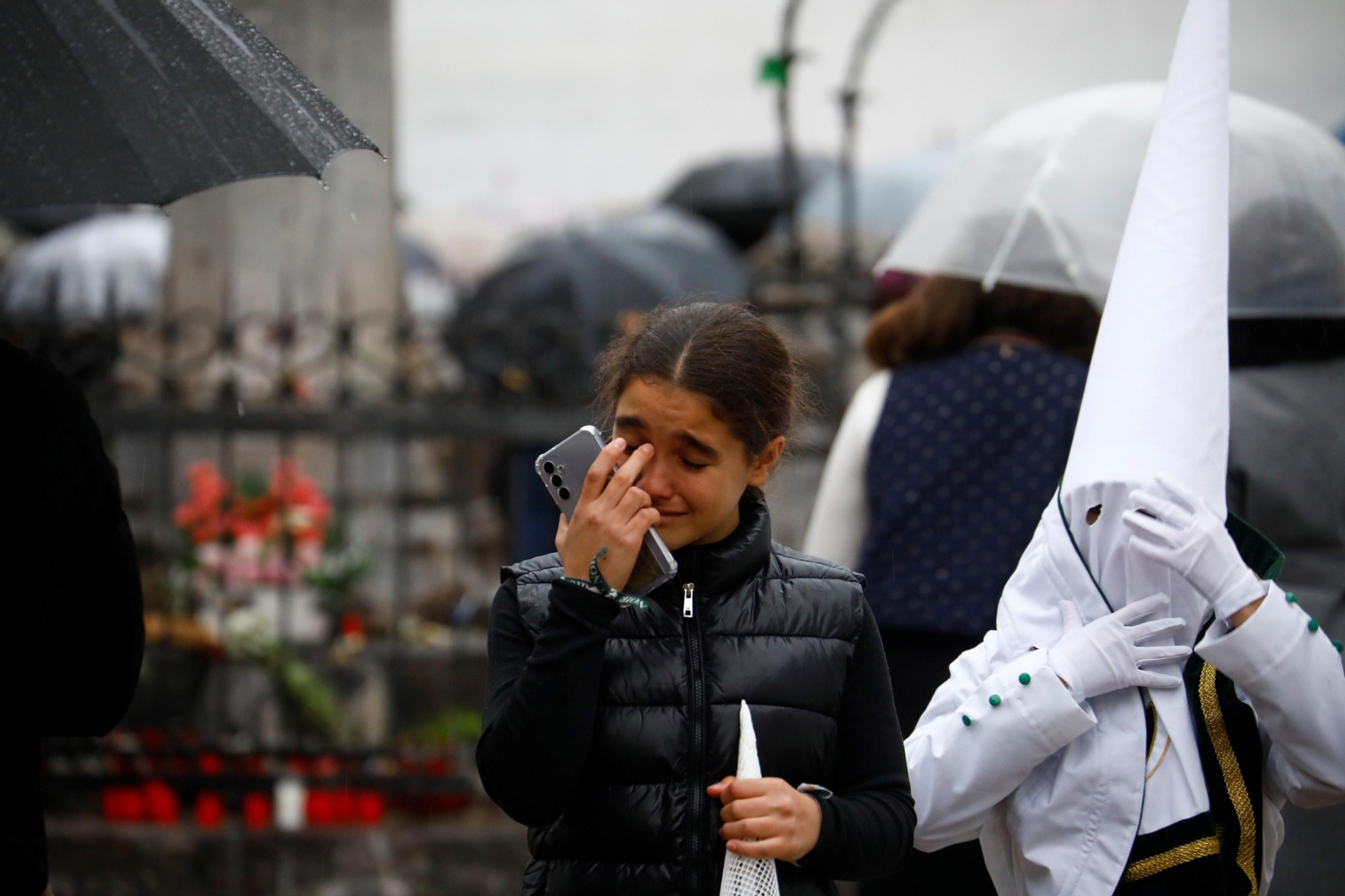 Las imágenes de la devoción ante la Virgen de la Paz en Capuchinos