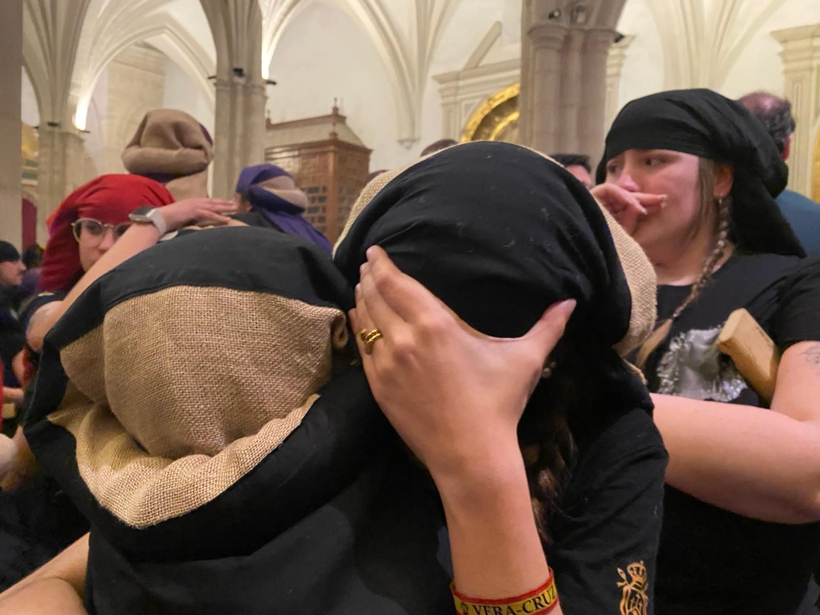 En imágenes: Primera suspensión en la tarde del Jueves Santo