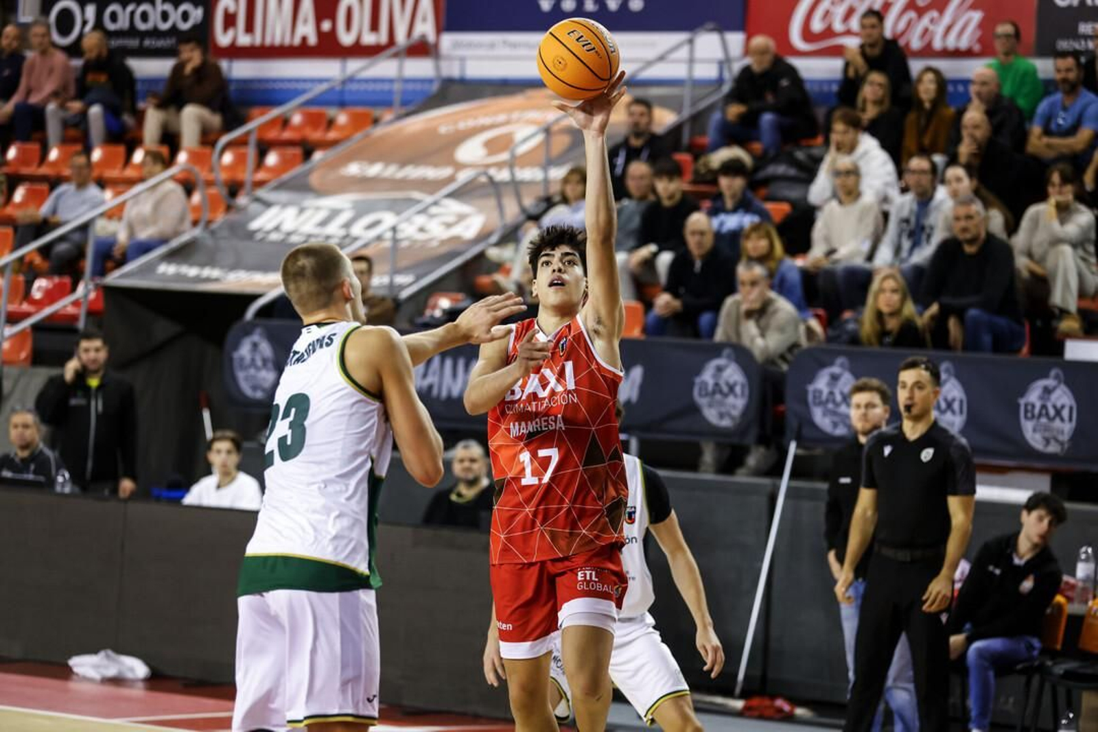 Liga U22: El Unicaja rozó la épica en Manresa con Moller y Butajevas descomunales