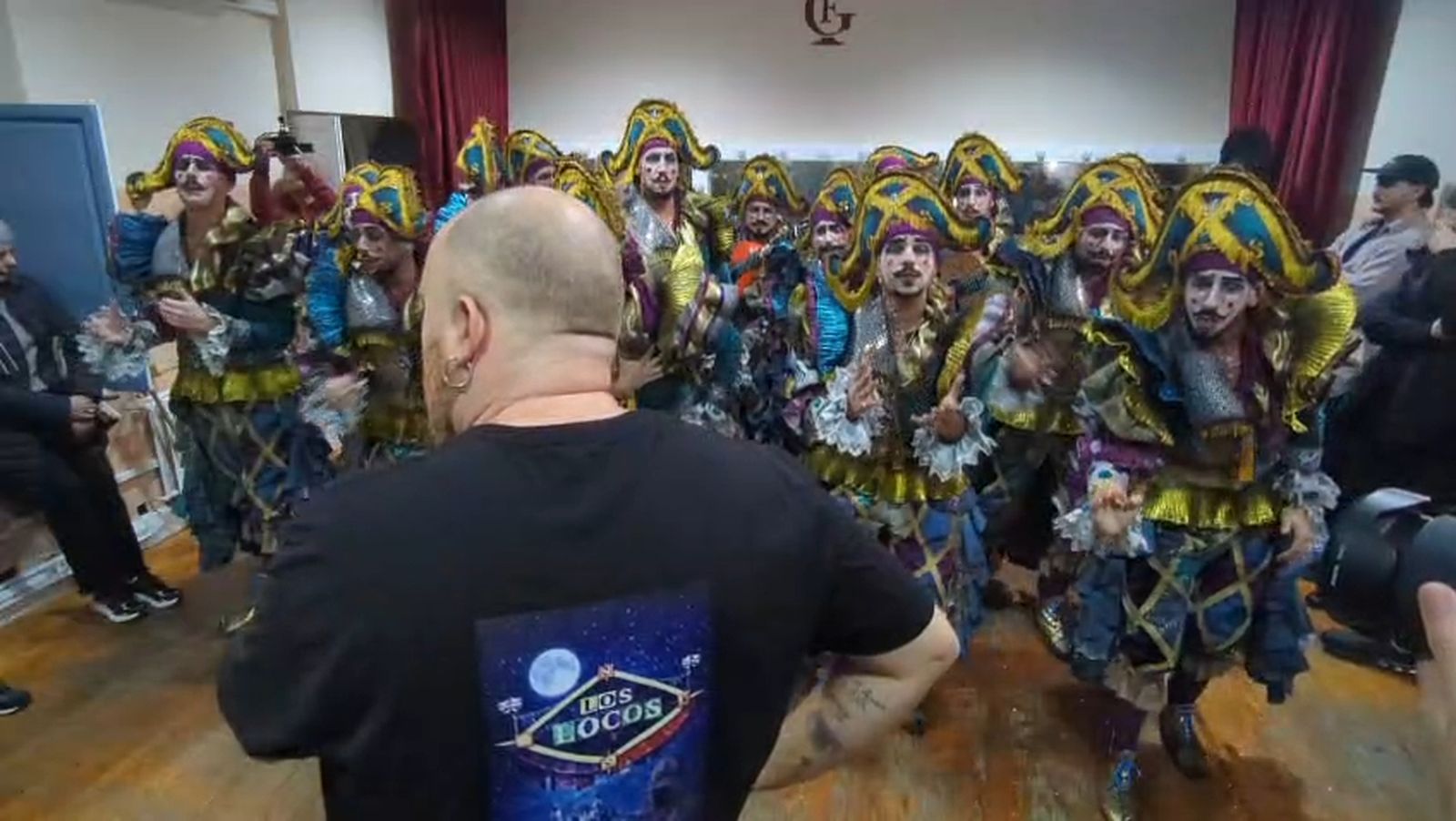 El pasodoble al ex osbipo de Cádiz de la comparsa 'Los locos' en el COAC 2026