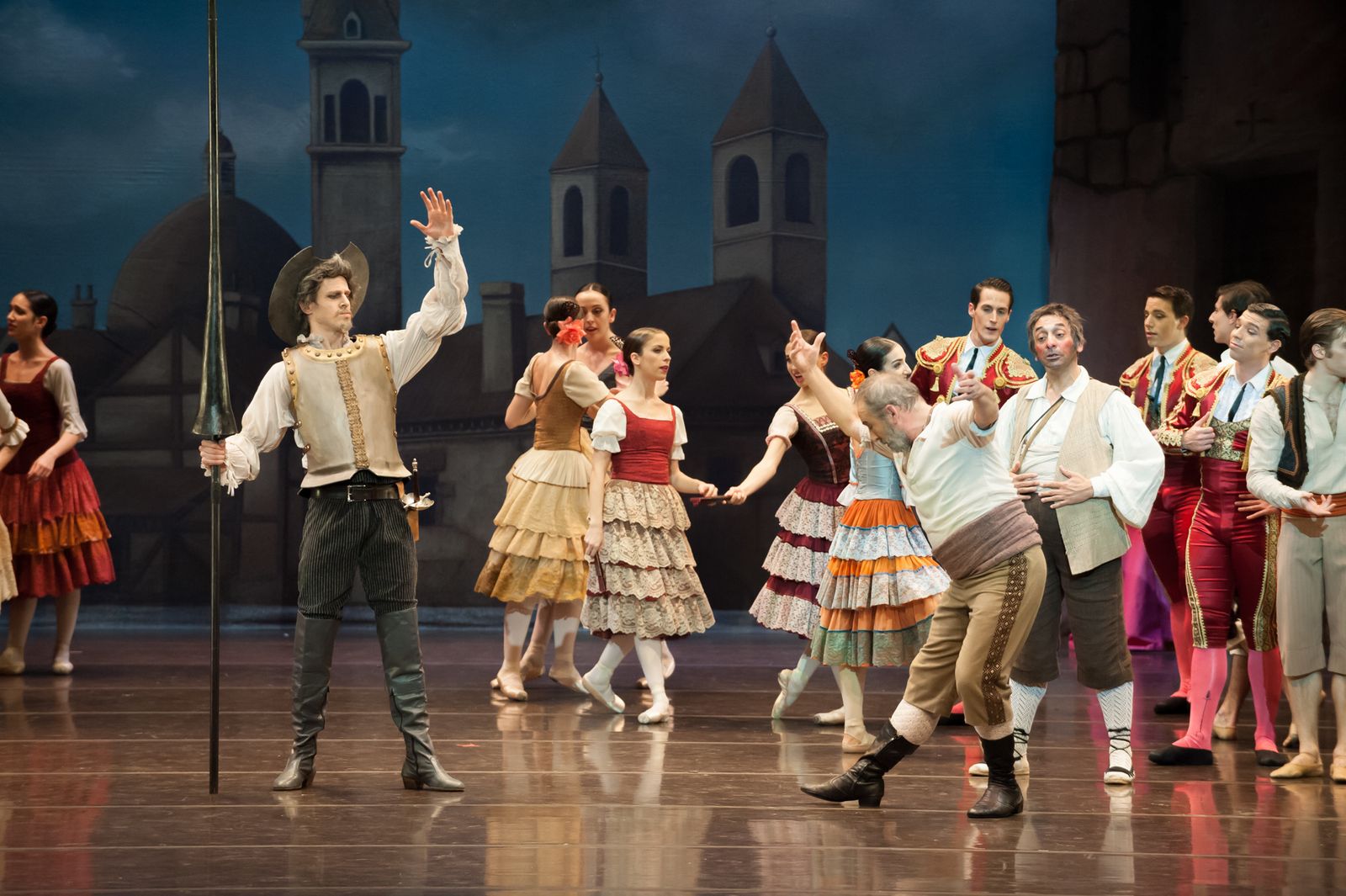 El 'ballet' de Don Quijote, en imágenes