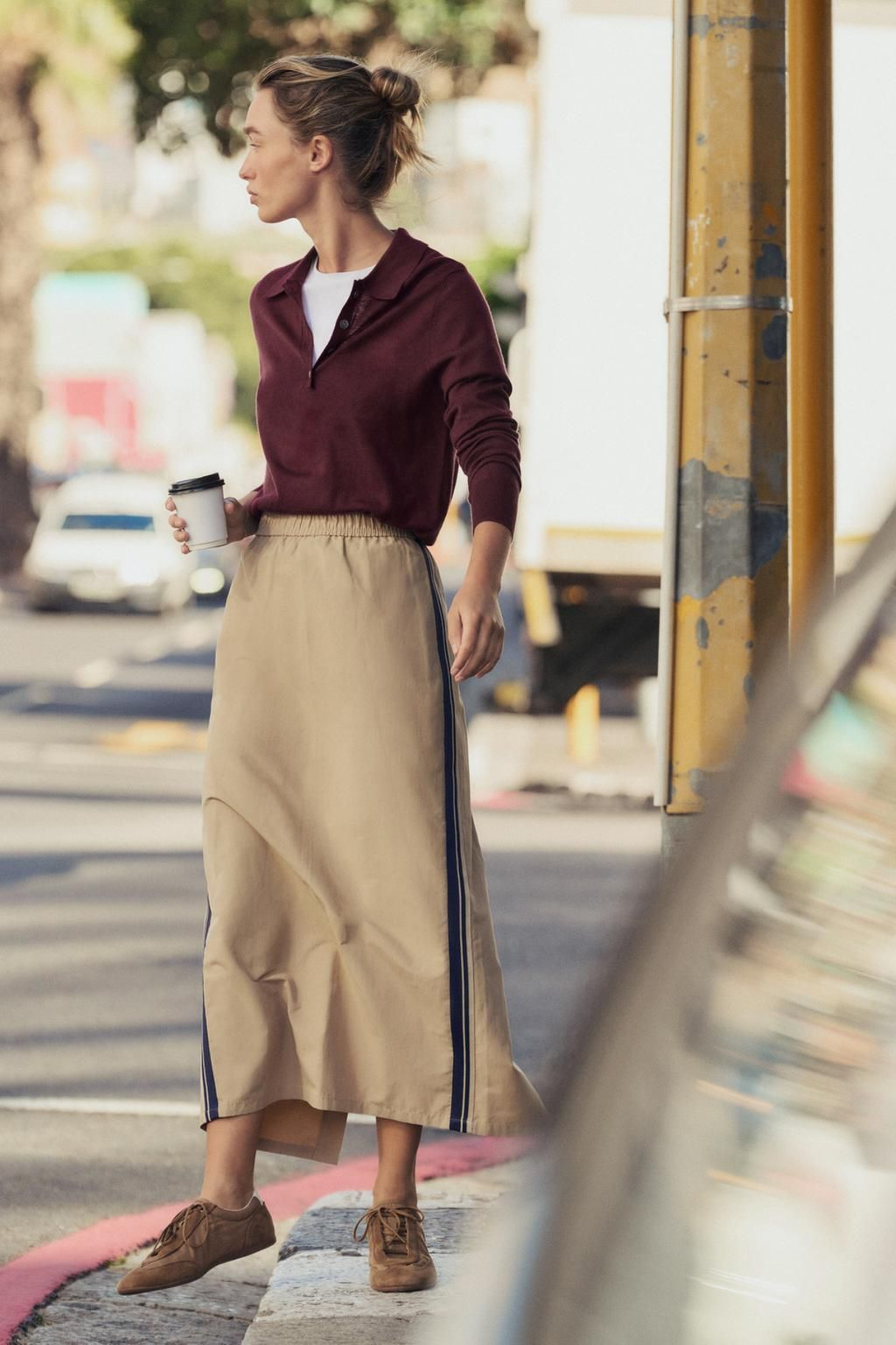 Jersey tipo polo de Zara.