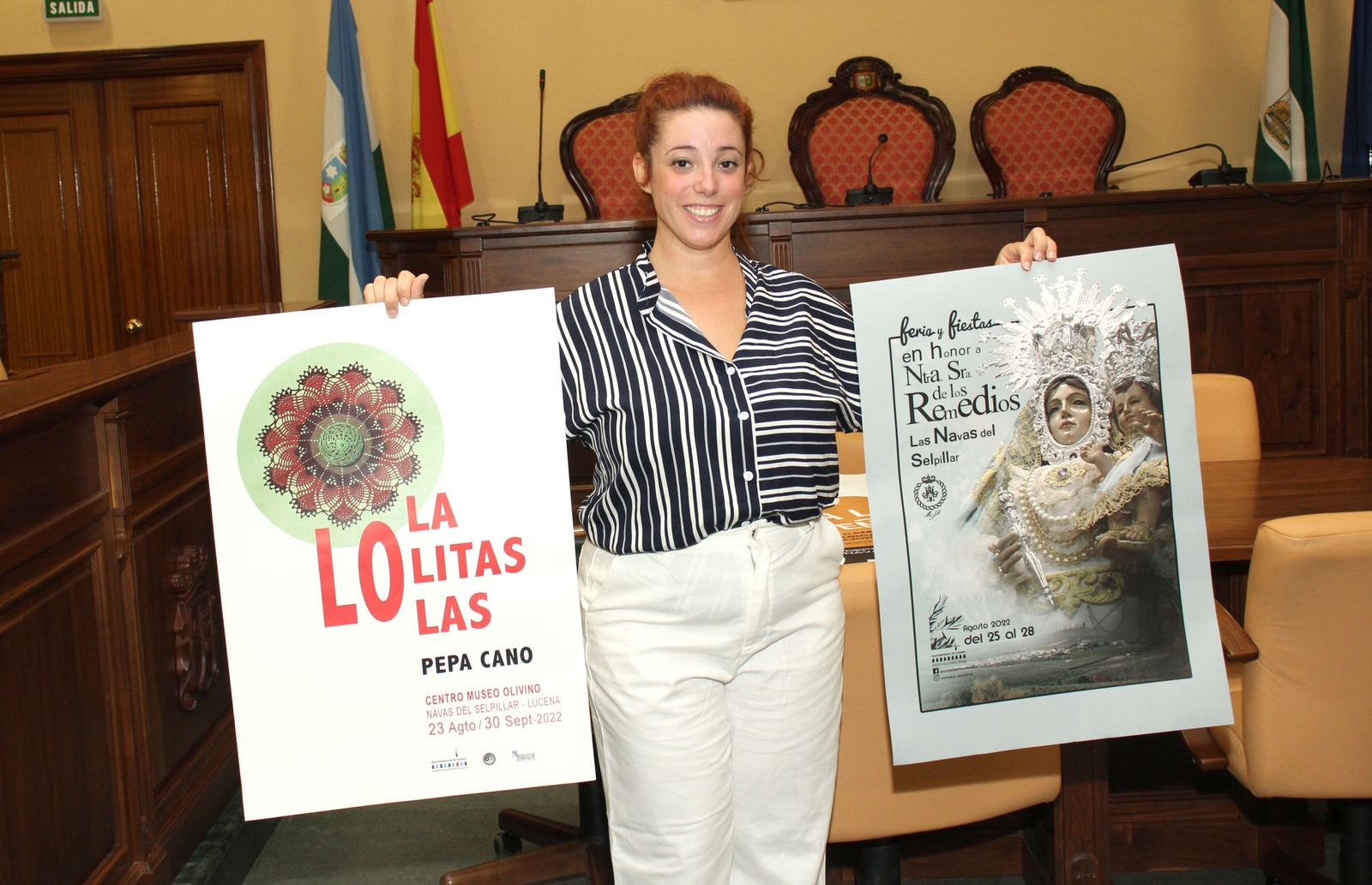 Presentación de la feria de Las Navas del Selpillar, en Lucena.