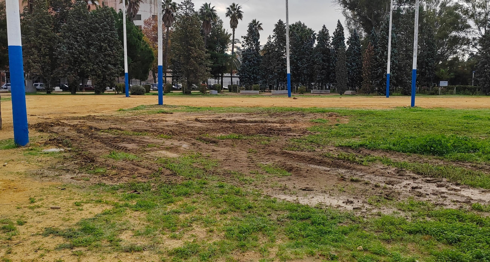 Recinto ferial del parque de Zafra.
