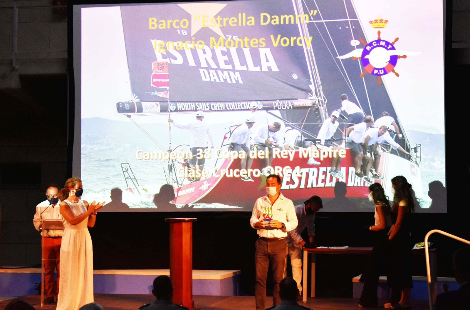 El RCMT de Punta Umbría fue uno de los destacados, en este caso, por el 'Estrella Damm'.