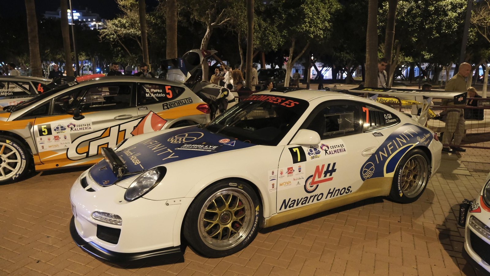 La salida de la 50 edición del Rallye Costa de Almería, en imágenes