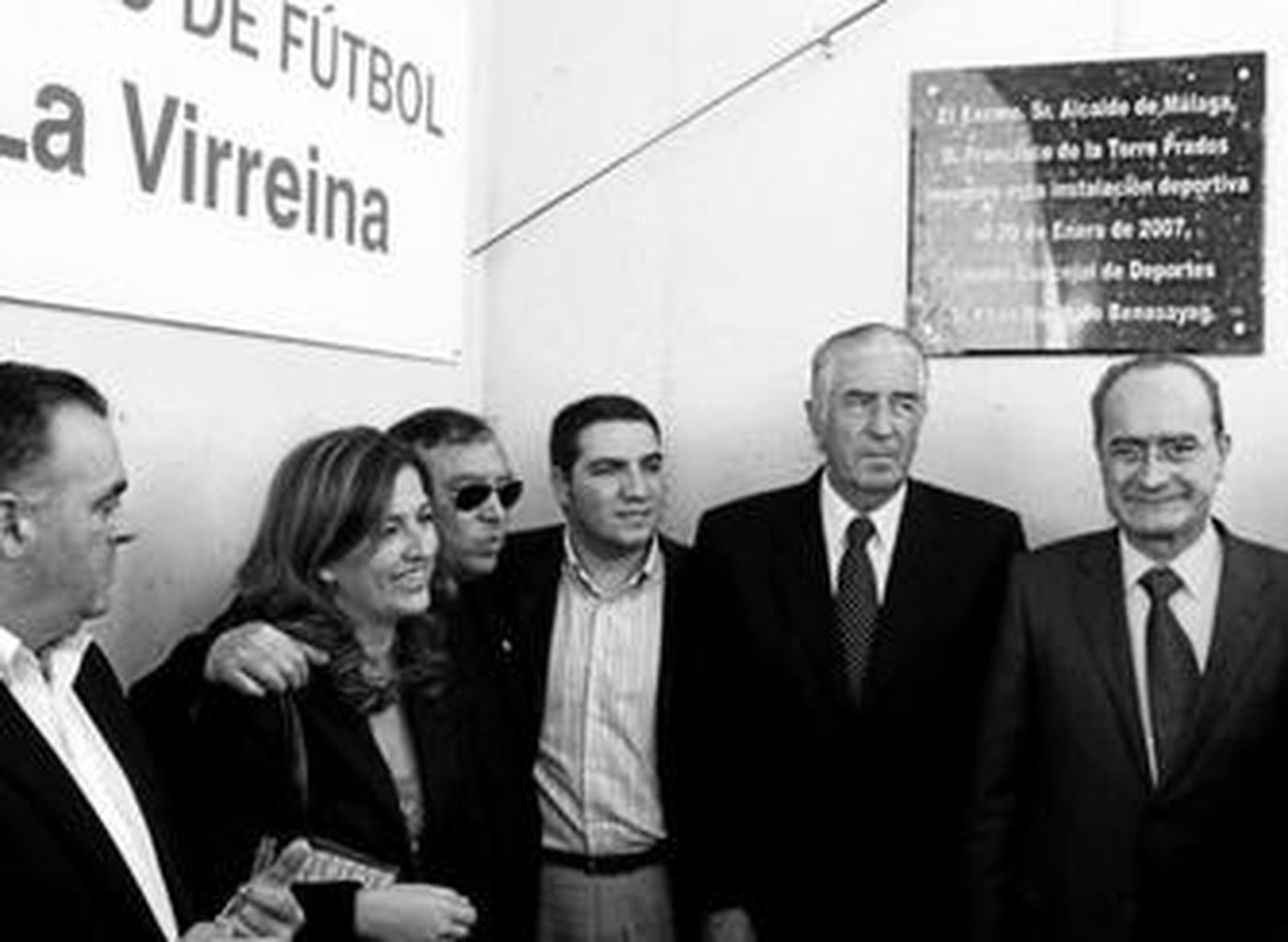 Hazañas, González, Bendodo y De la Torre, en una imagen de archivo.