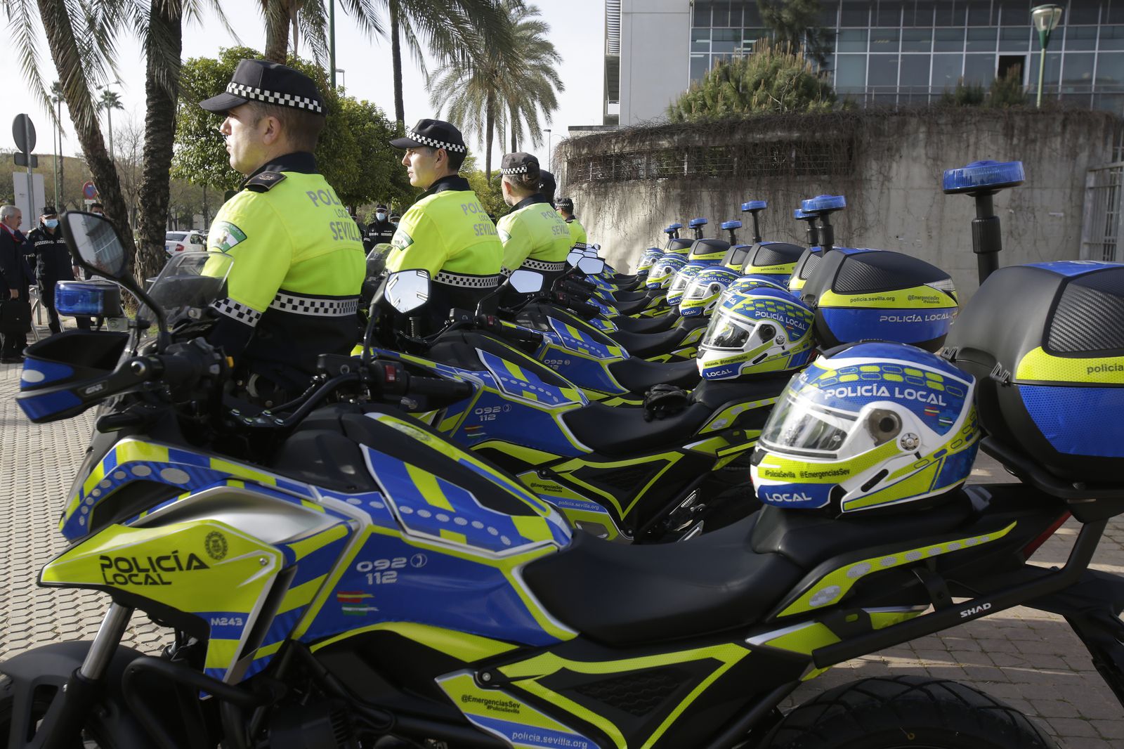 PRESENTACION DE LAS NUEVAS MOTOS PARA LA POLICIA LOCAL