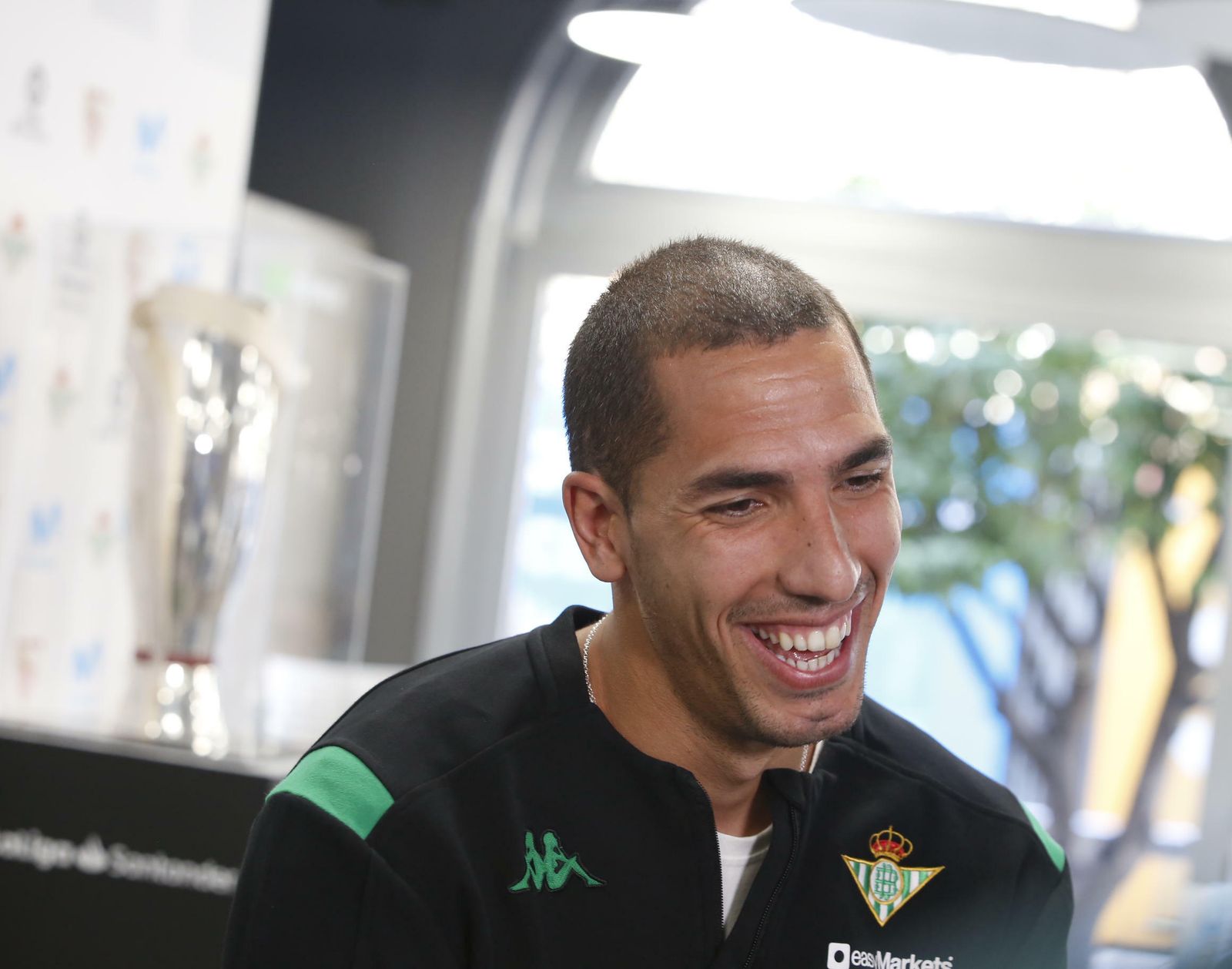 Joel, durante el acto de Movistar y LaLiga.