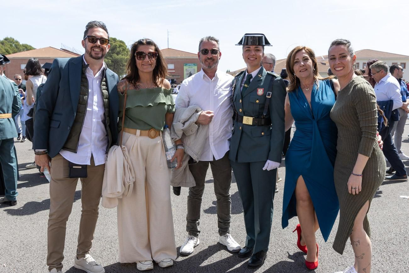 Jura de bandera de la 130ª promoción de guardias civiles de la Academia de Baeza