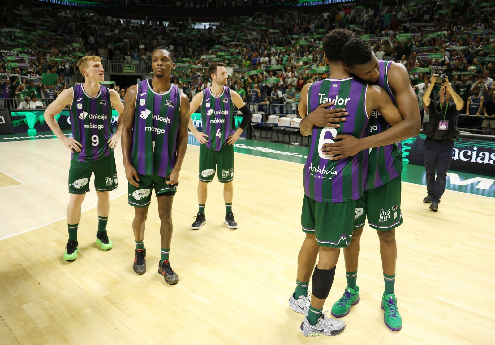 El Unicaja-Real Madrid, en fotos
