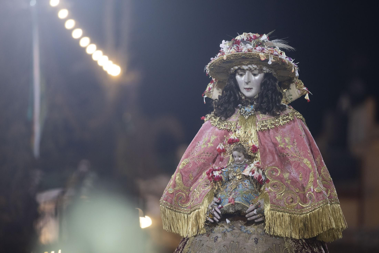 Imágenes del traslado de la Virgen del Rocío de Almonte hasta El Chaparral