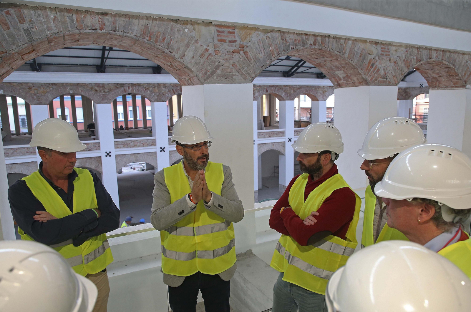 Fotos de la visita al nuevo mercado de la Concepción en La Línea Fotos de la visita al nuevo mercado de la Concepción en La Línea