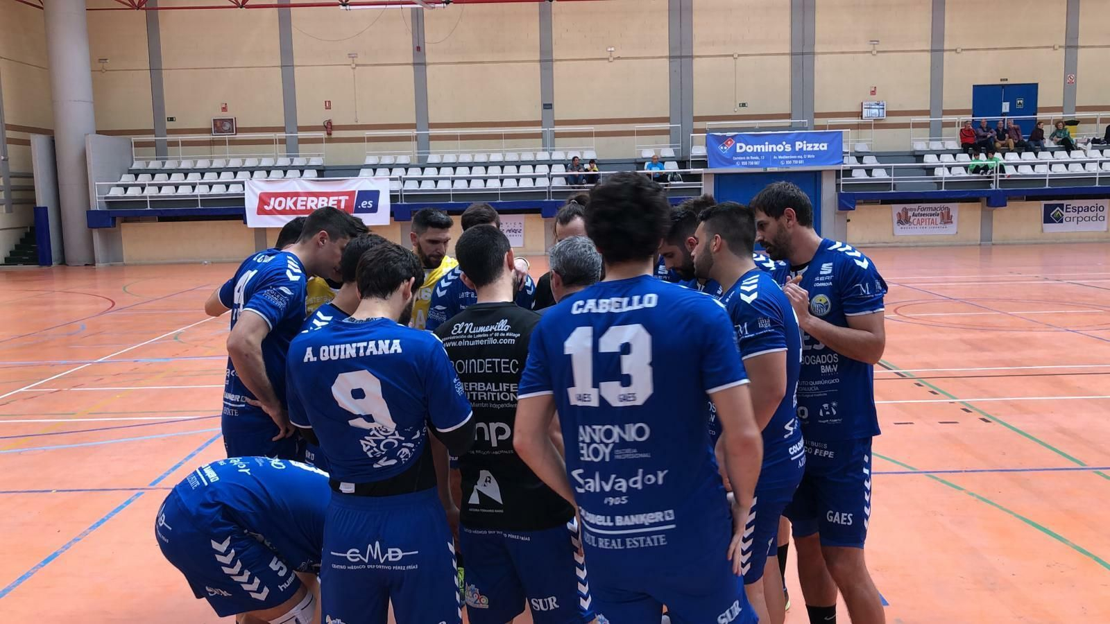 El GAES, durante un partido.