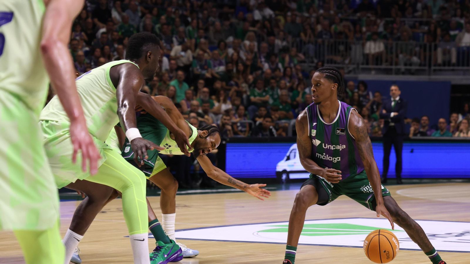 Las fotos del Unicaja-Barcelona, primer partido del play off de la Liga Endesa