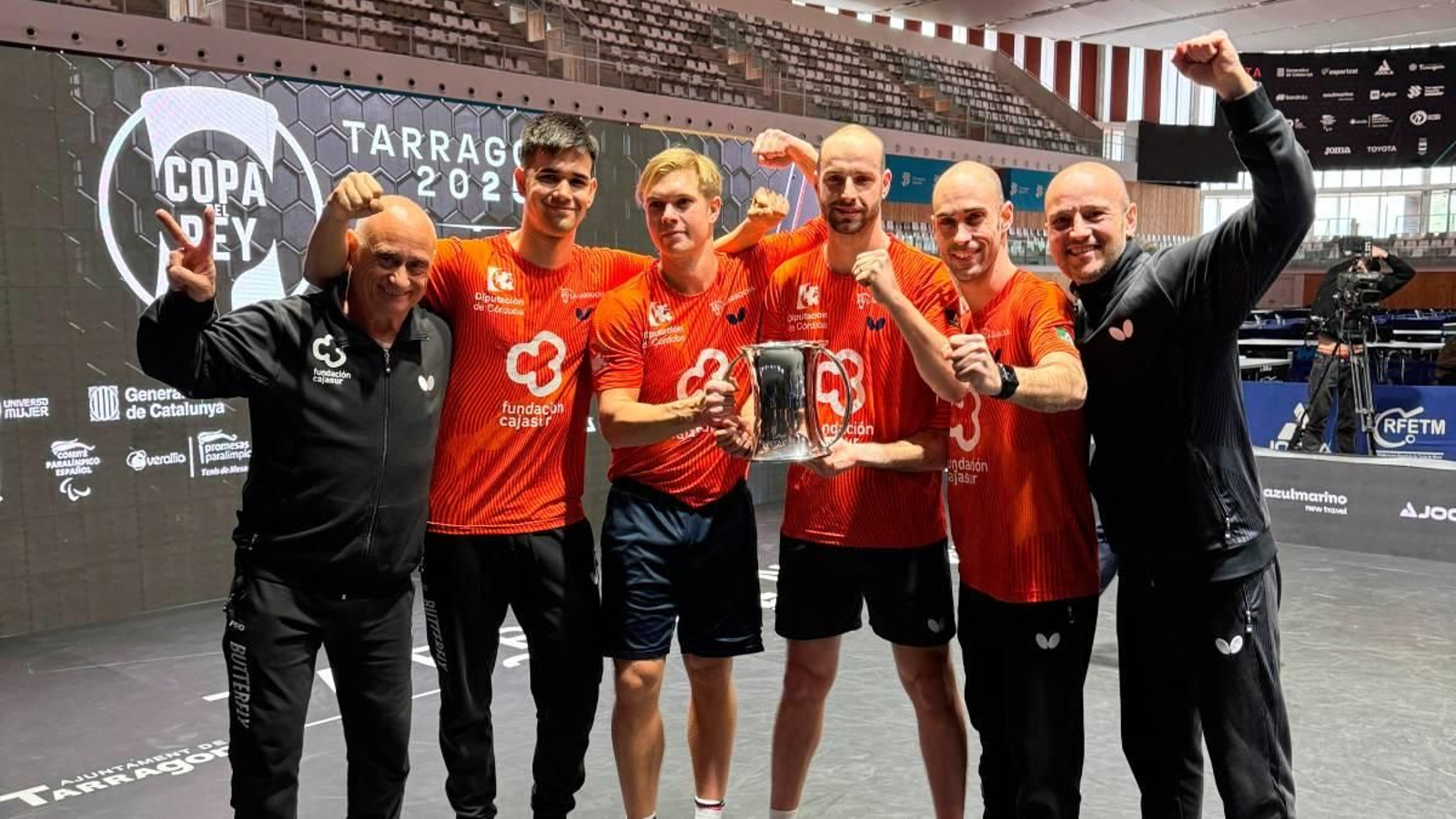 El Cajasur Priego TM celebra su triunfo en la Copa del Rey
