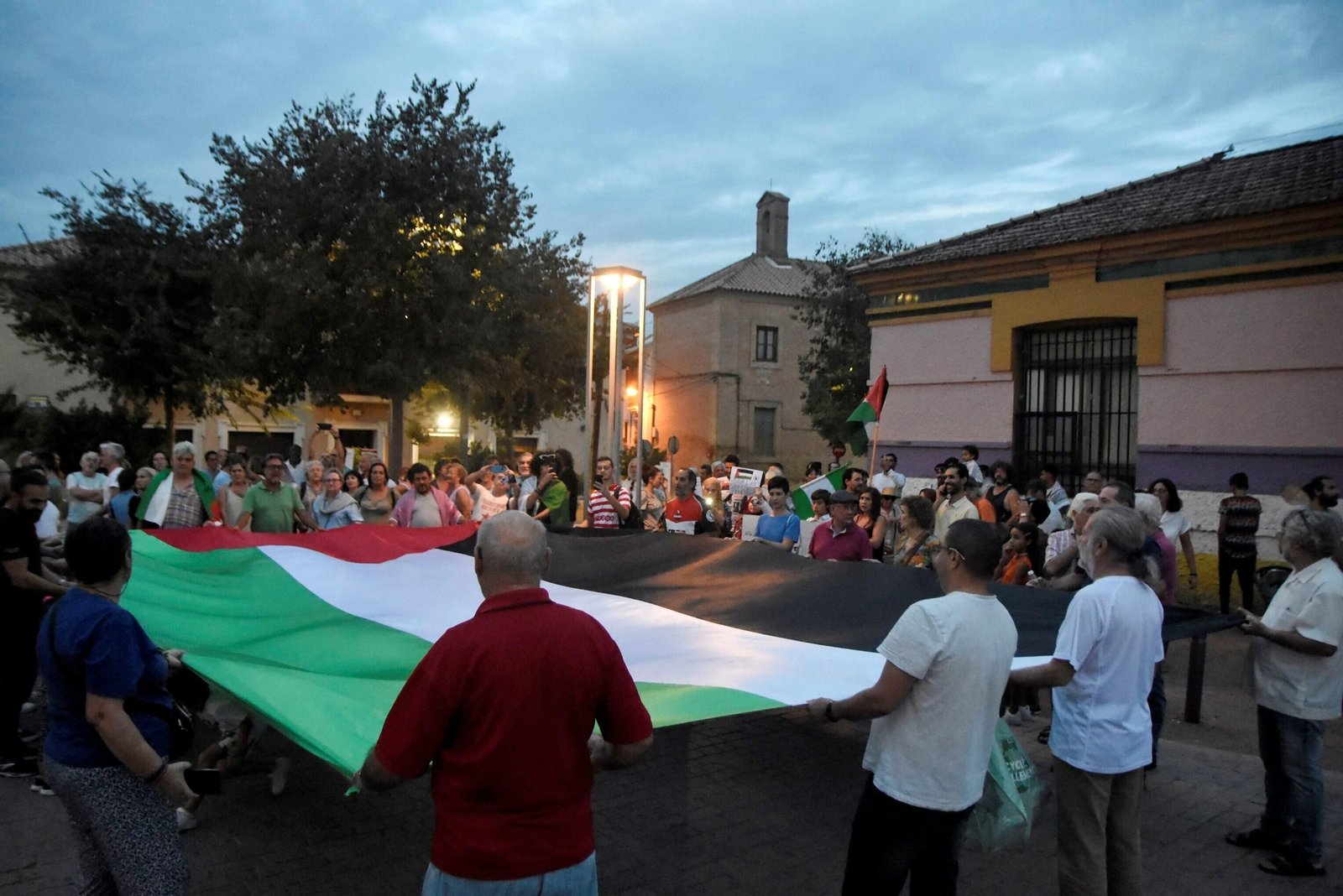 La concentración de solidaridad con Palestina en Córdoba, en imágenes