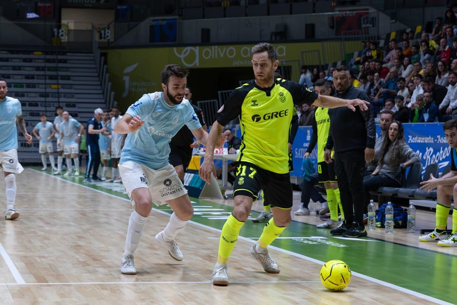 Tercera eliminatoria de la Copa del Rey, Avanza Jaén - Real Betis FS, en imágenes