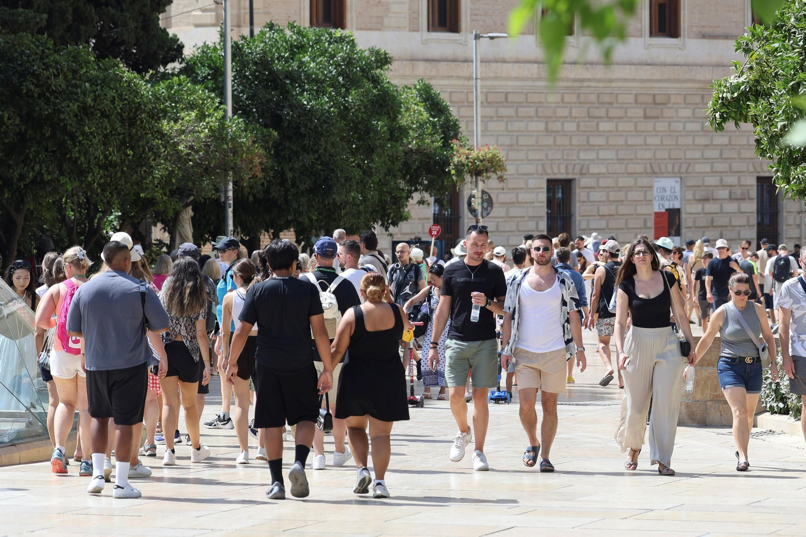 Bienaventurados los que viven en Málaga o vienen de paso.