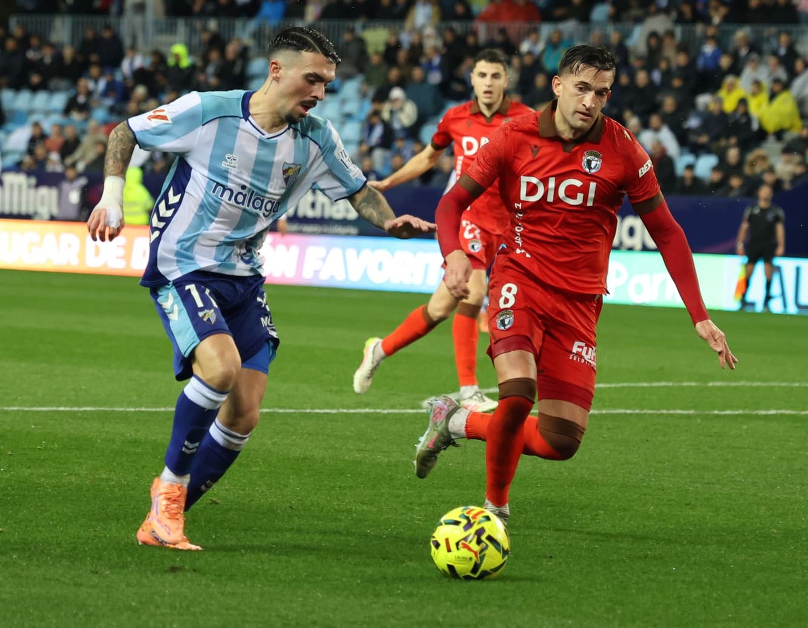 Las fotos del Málaga CF-Burgos