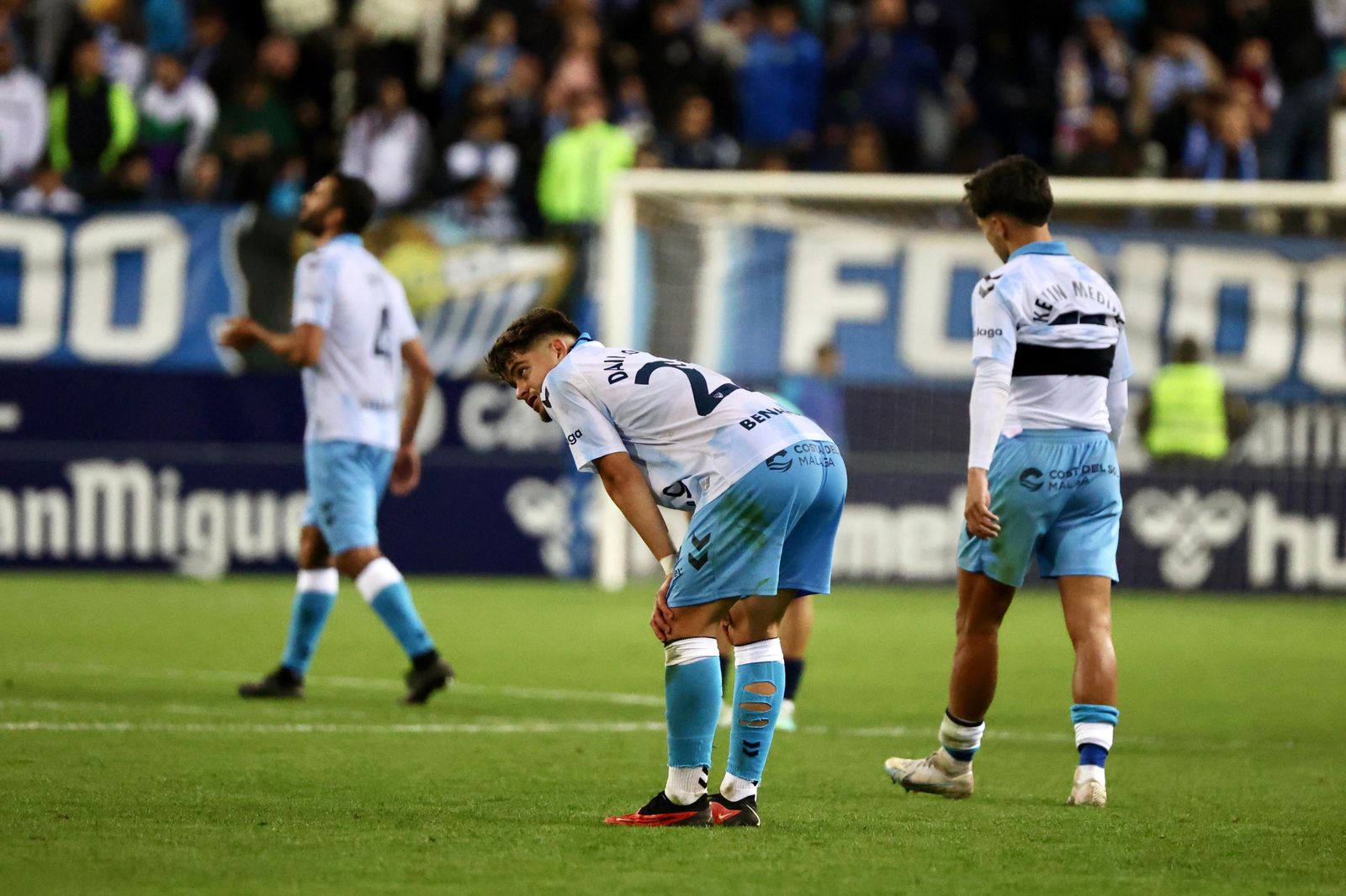 Dani Lorenzo se lamenta