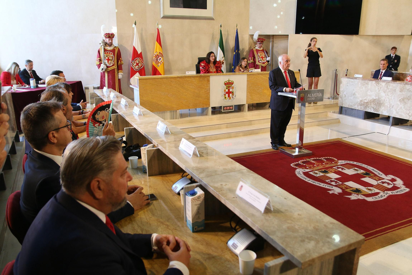 Las imágenes del homenaje a 'Los Coloraos'