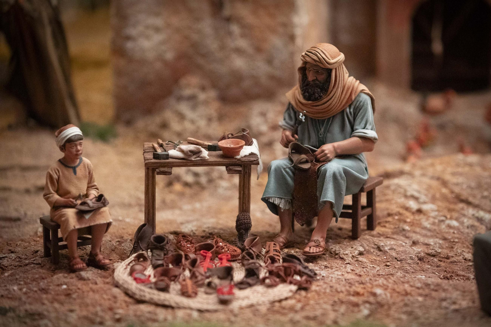 Todas las imágenes del tradicional y renovado Belén municipal de Granada