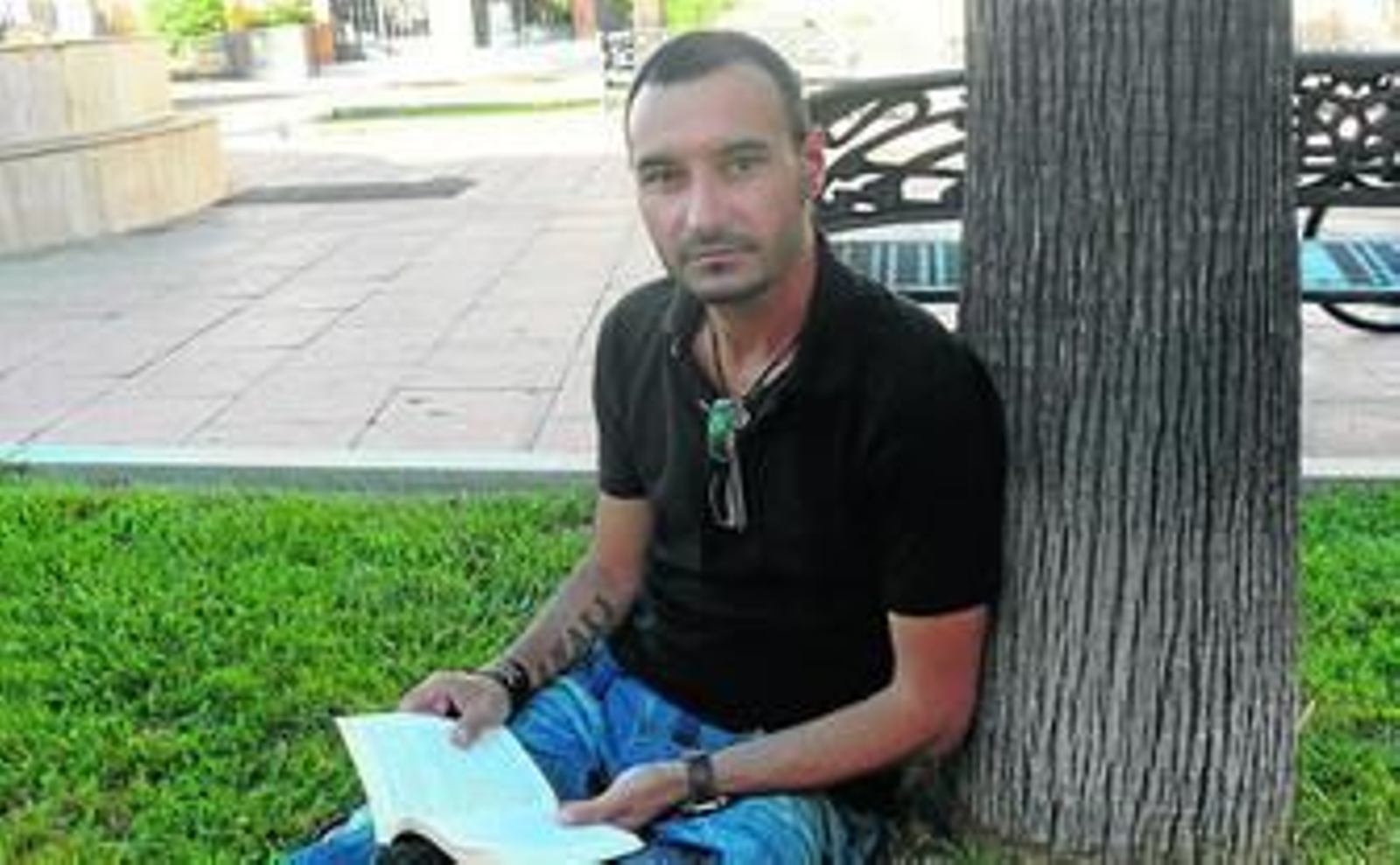 Antonio Manuel Infantes, autor de la novela 'El trono de Dios'.