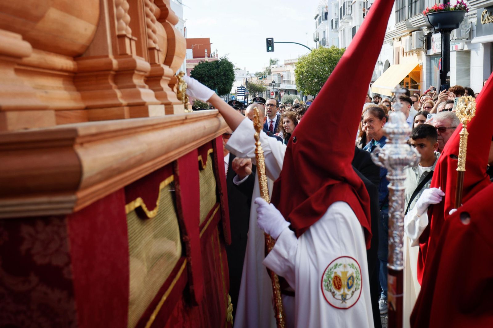 Imágenes de la salida de La oración en El Huerto en la Semana Santa de Chiclana 2025