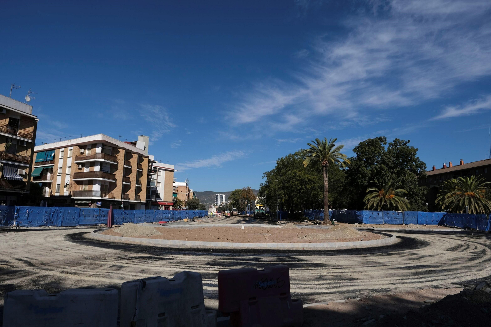 Las obras de la avenida de Trassierra, en imágenes