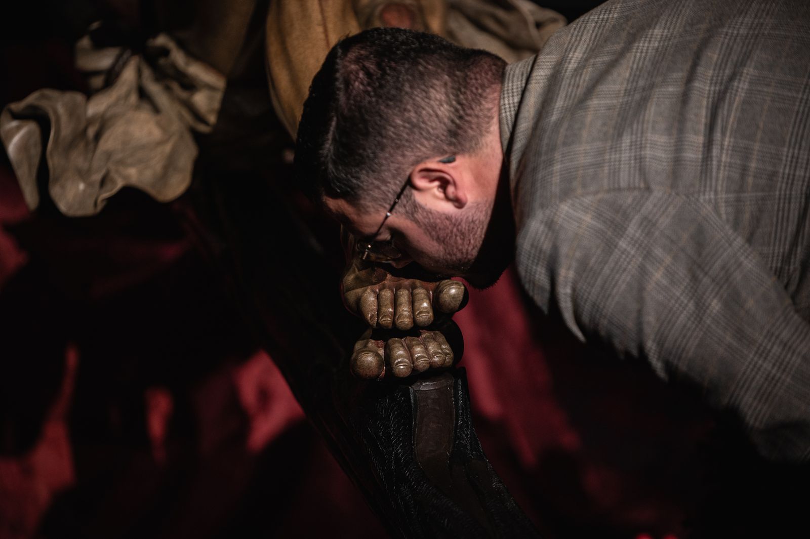 Las imágenes del Besapiés del Cristo del Cachorro