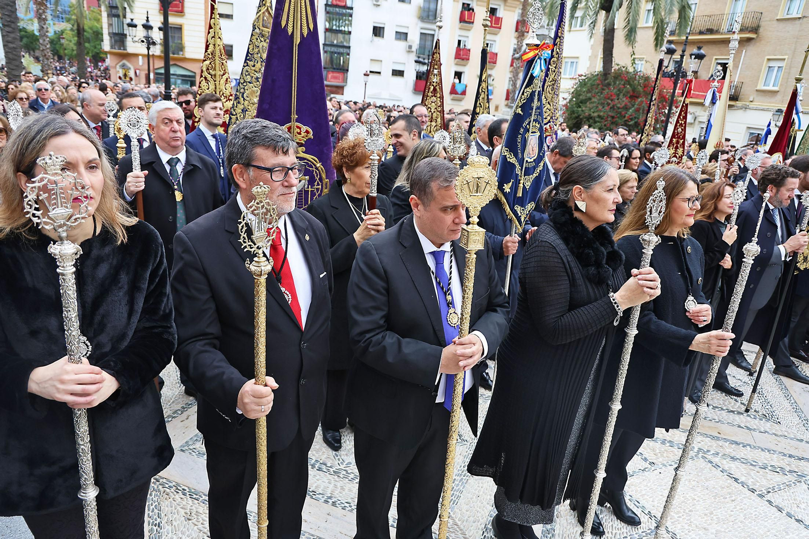 Proclamación de San Sebastián como alcalde perpetuo y la entrega de su vara
