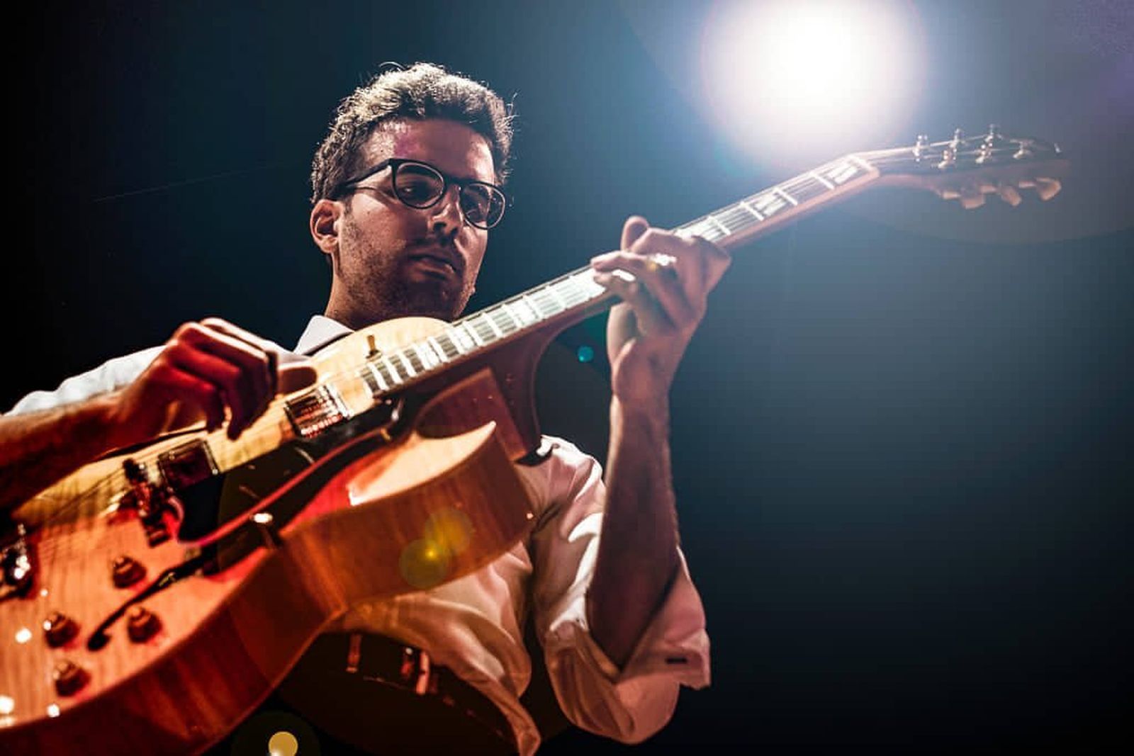 Luis Casado en concierto.