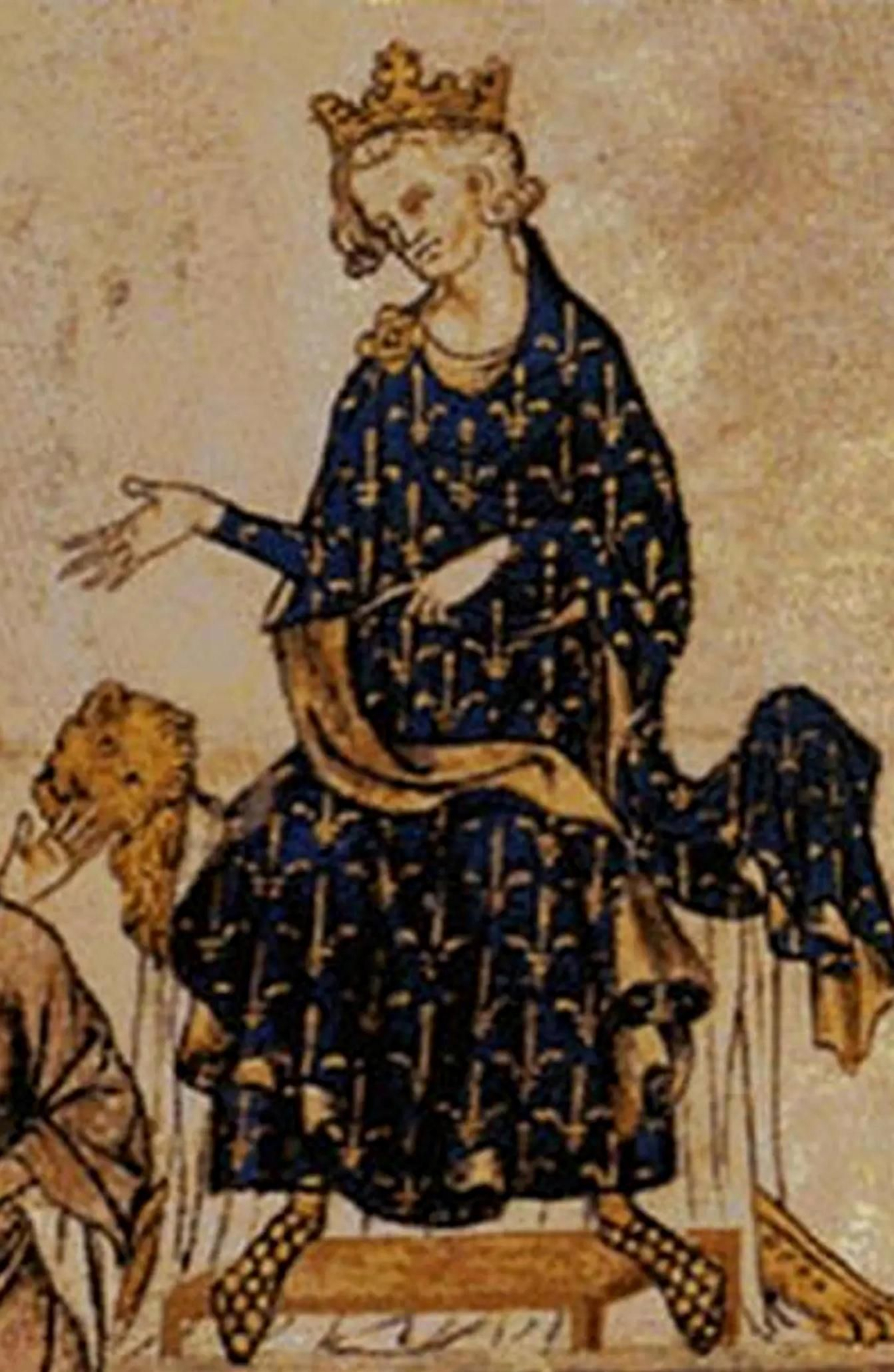 El rey Felipe VI de Francia ayudó al rey Alfonso XI en el cerco de Algeciras enviándole, en agosto de 1343, 50.000 florines.