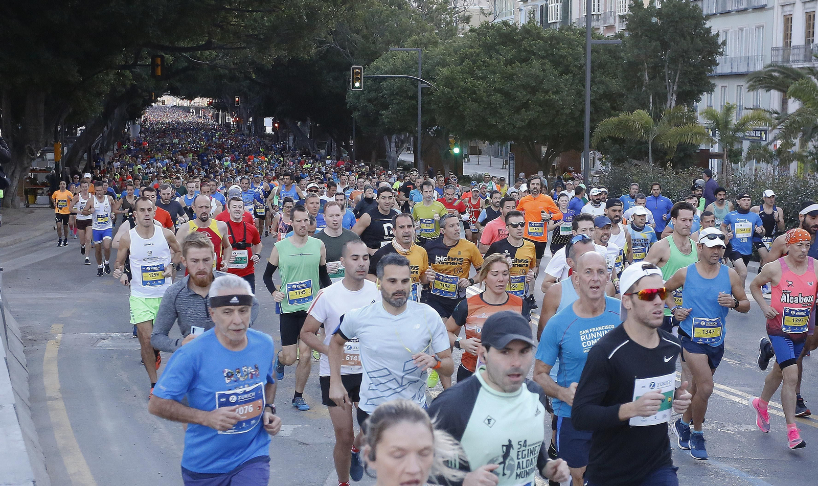 Las fotos del Maratón de Málaga 2019