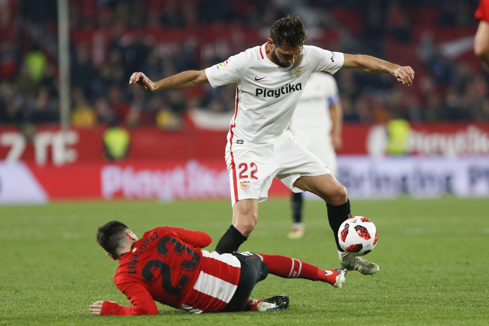 El Sevilla-Athletic de Bilbao, en imágenes