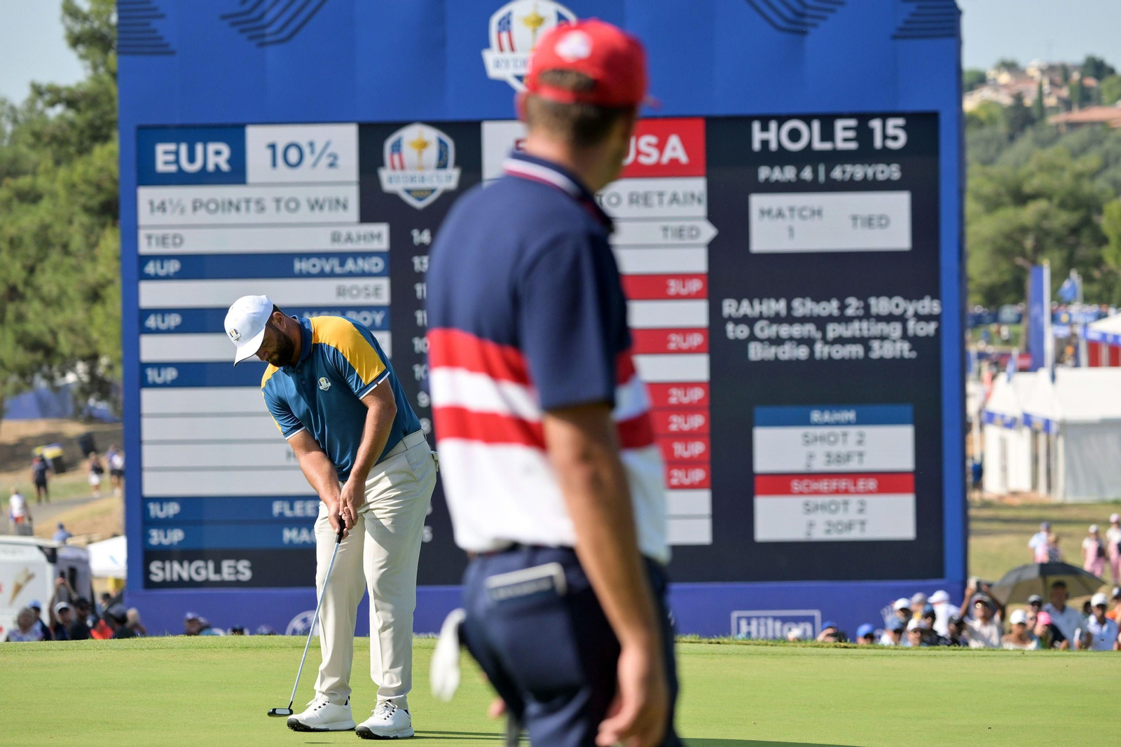 Las fotos del triunfo de Europa en la Ryder Cup