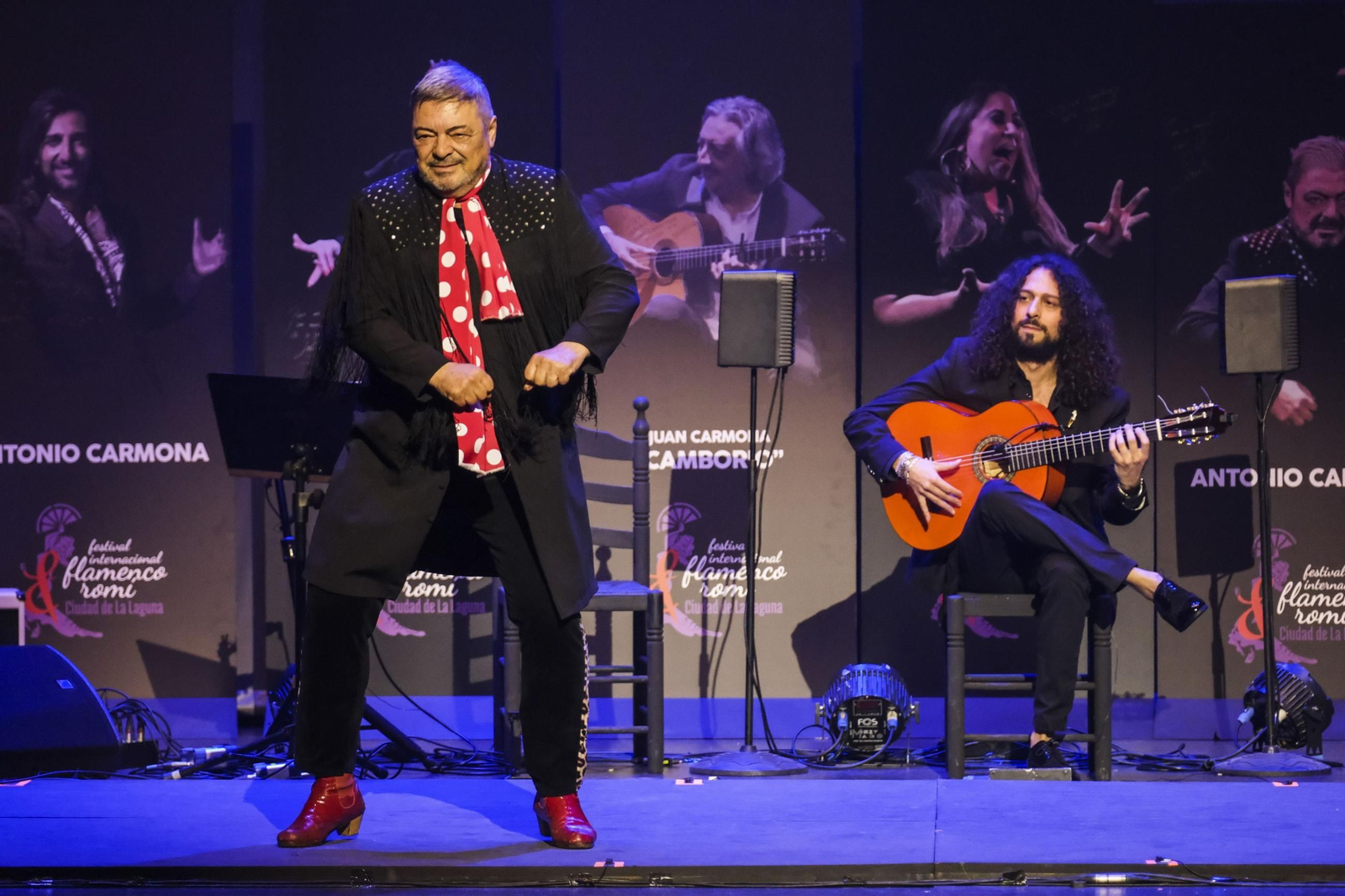 El bailaor Antonio Canales en una de sus actuaciones