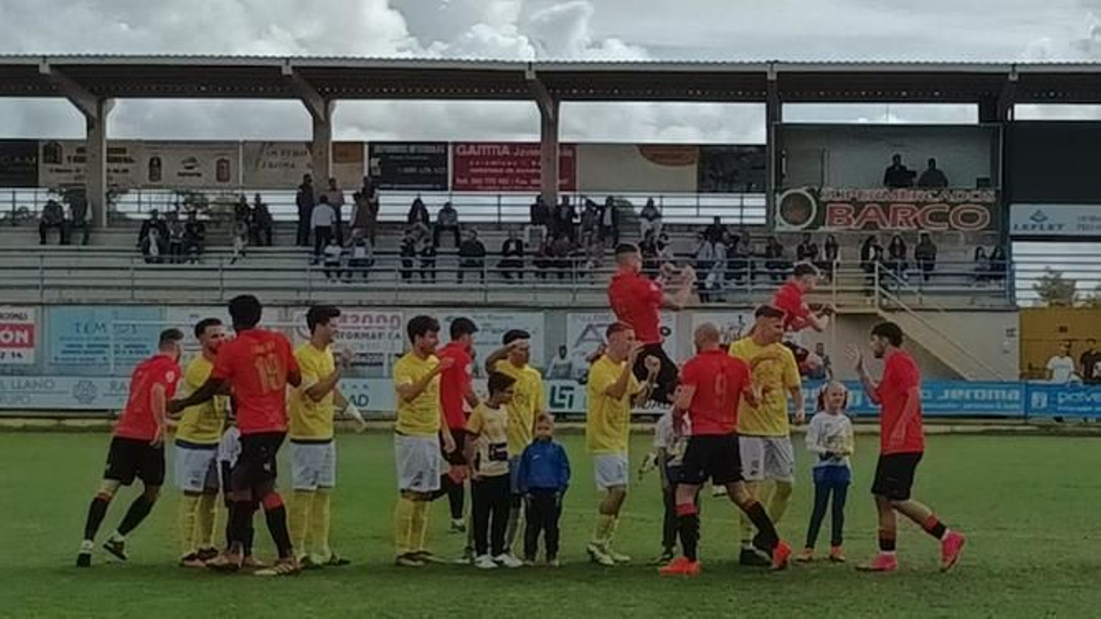 Imagen del salud previo a los jugadores.