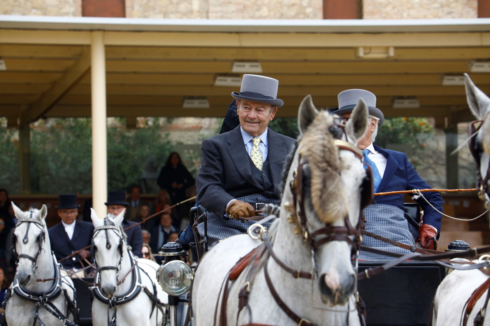 La exhibición de enganches en Caballerizas Reales de Córdoba, en imágenes