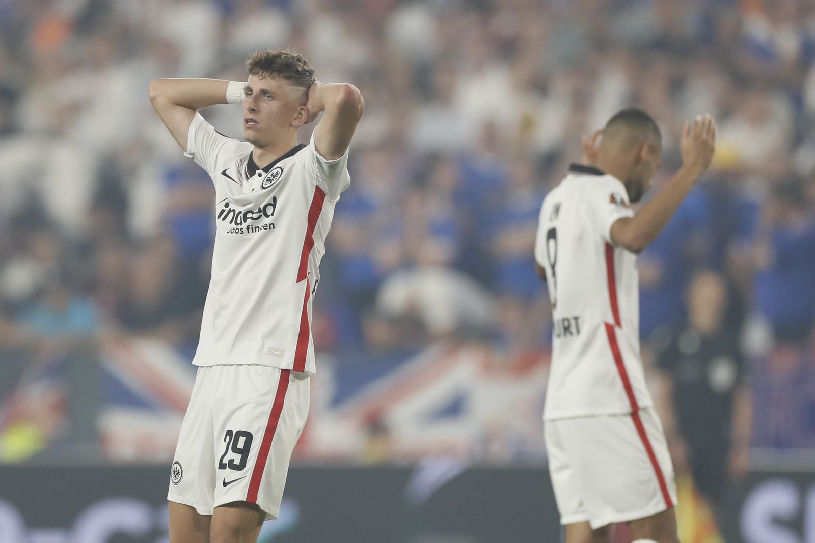 Las fotos del Eintracht-Rangers, la final de la Europa League en Sevilla