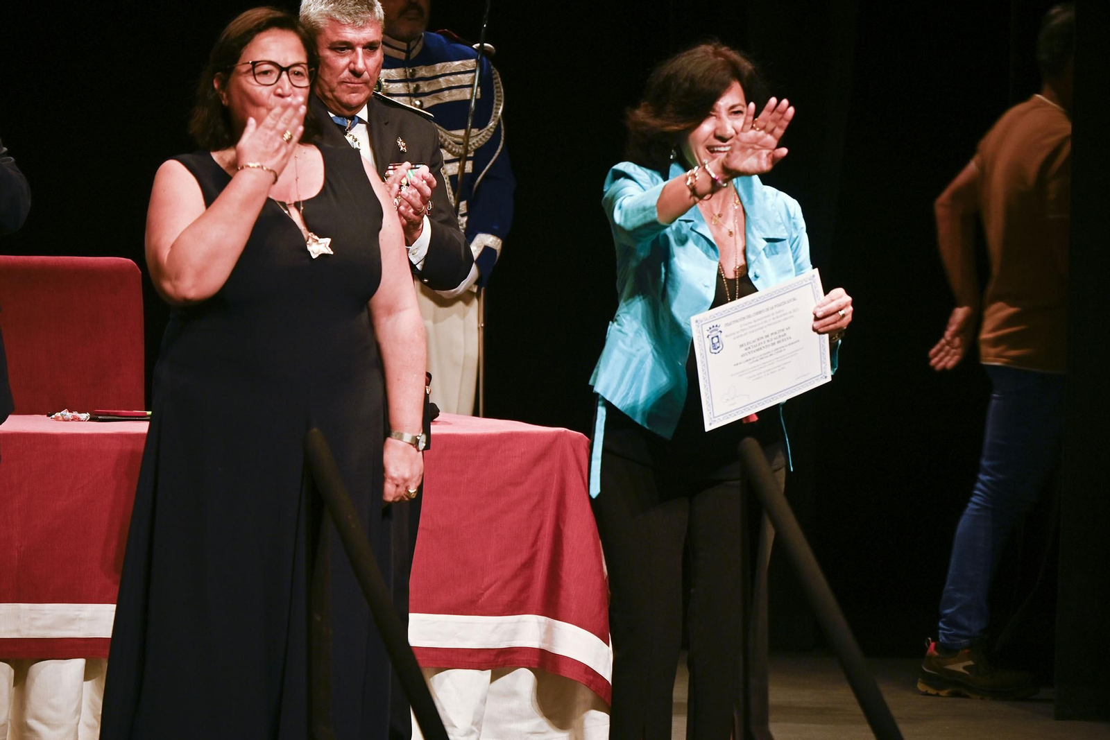 Imágenes del acto del Día de la Policía Local de Huelva