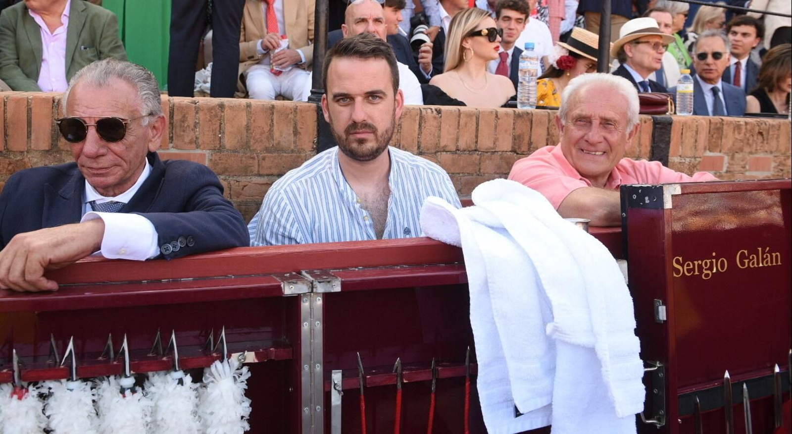 Antonio Ventura, Víctor Palomino y Pedro Moreno