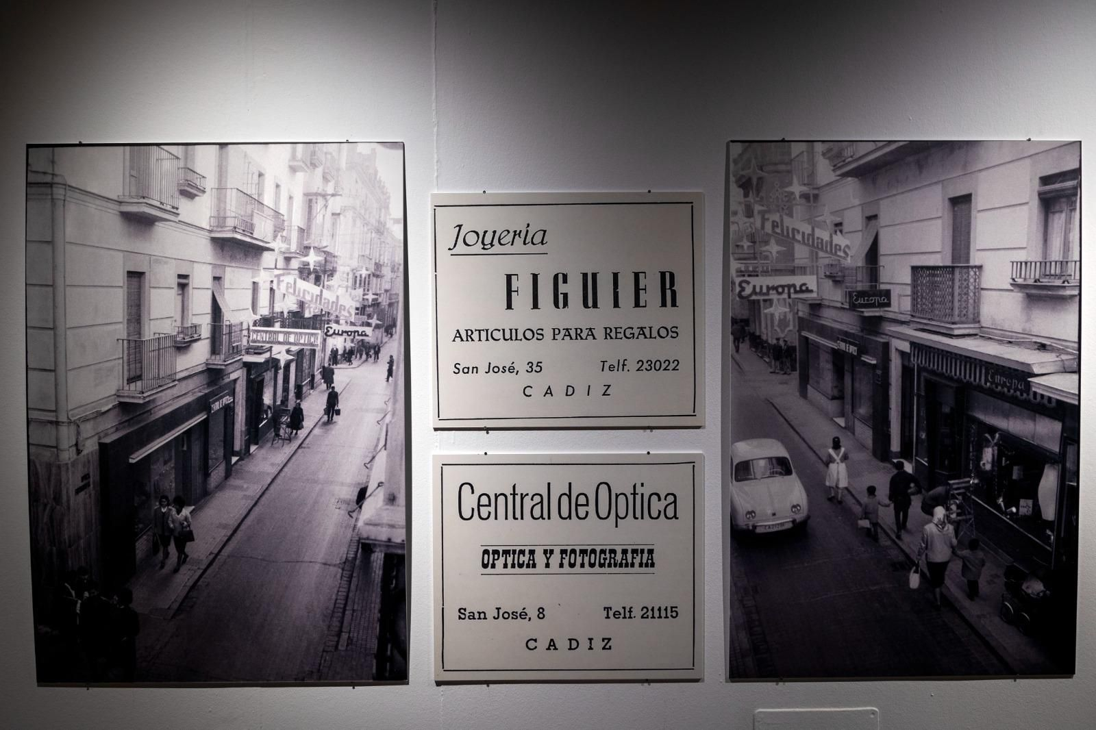 La exposición sobre el comercio gaditano de los años 60, en imágenes
