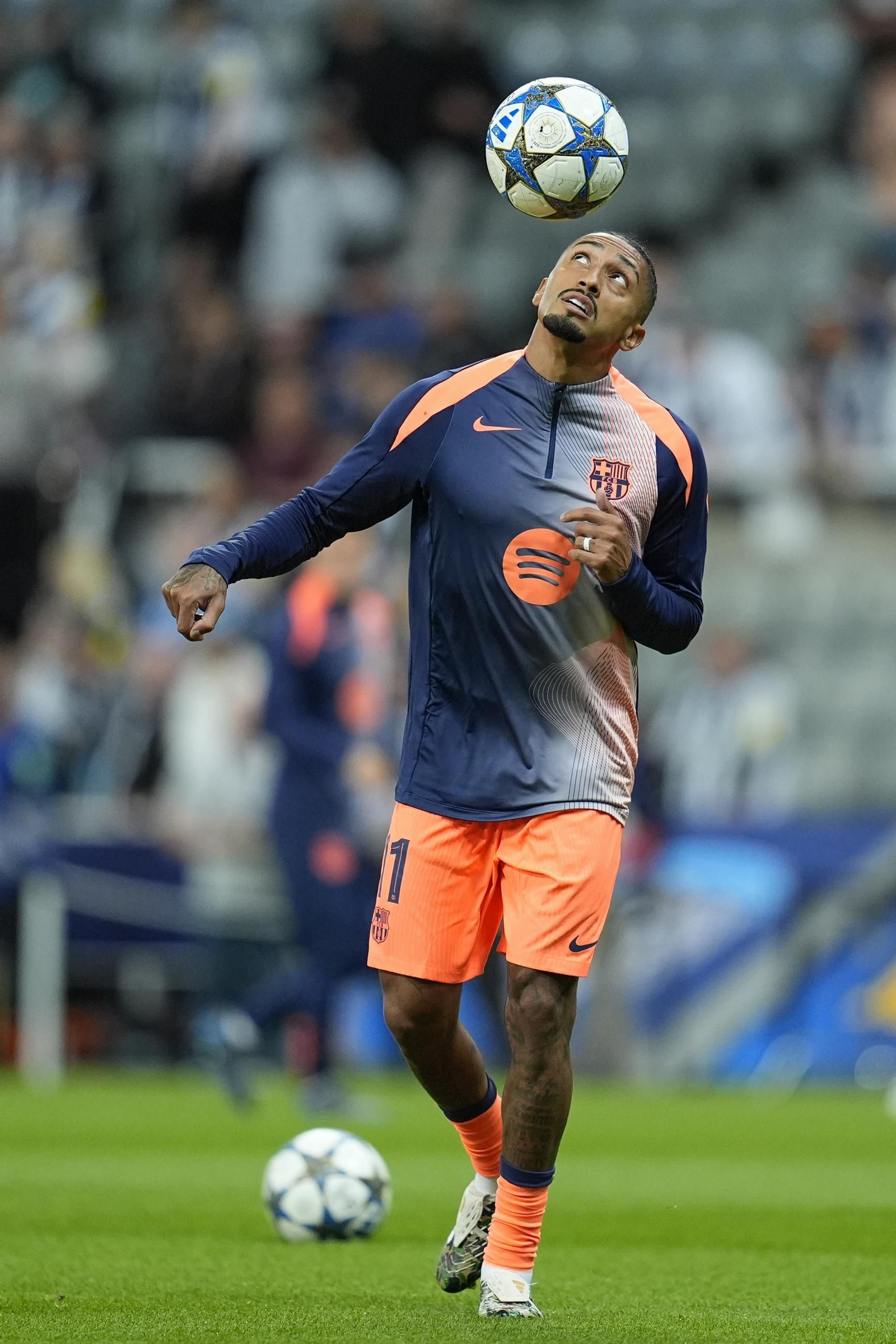 Las fotos del Newcastle-Barcelona