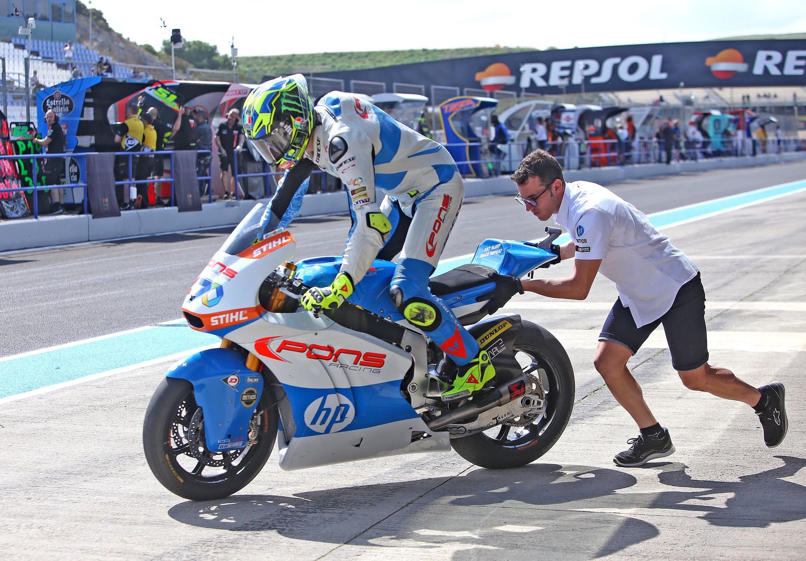 Primeros entrenamientos libres de Moto2