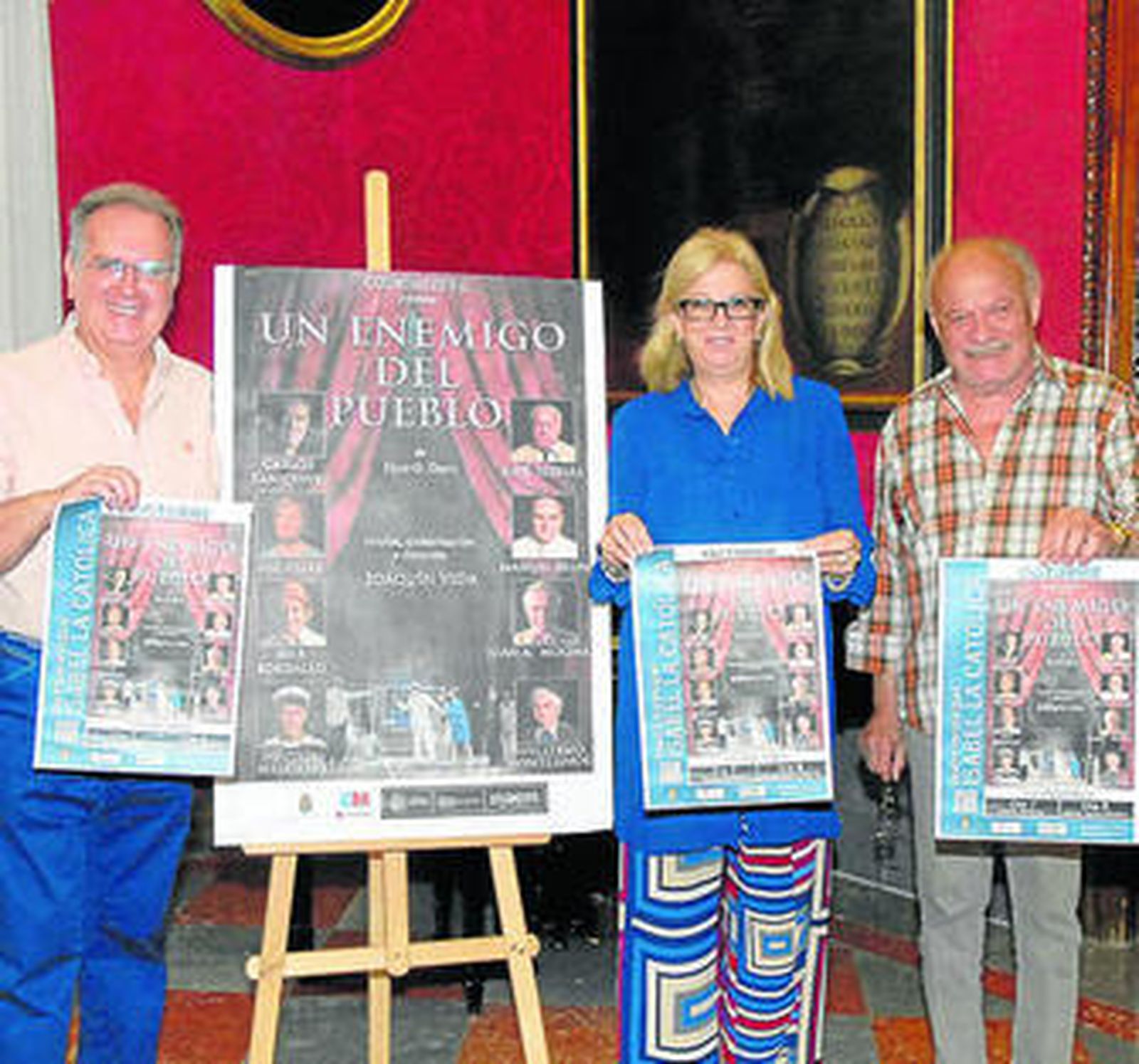 Presentación de la obra en el Ayuntamiento.